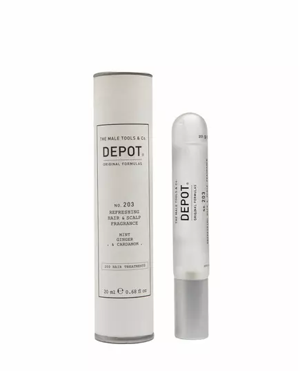 Ароматичний міст для волосся для чоловіків Depot No. 203 Mint Ginger & Cardamom, 20 мл