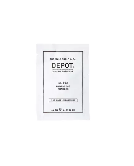 Шампунь для очищення волосся Depot 100 Hair Cleansing No. 103 Pro-Vitamin B5, для зволоження, 10 мл