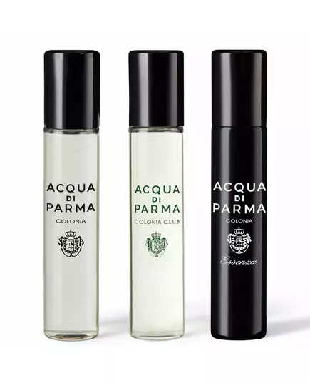 Набор одеколонов Acqua di Parma Colonia Eau De Cologne Unisex, Colonia Futura Eau De Cologne For Men, Colonia Essenza Eau De Cologne For Men, 12 мл