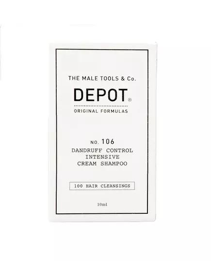 Шампунь для очищення волосся Depot 100 Hair Cleansing No. 106 Pro-Vitamin B5, Anti-Dandruff, 10 мл