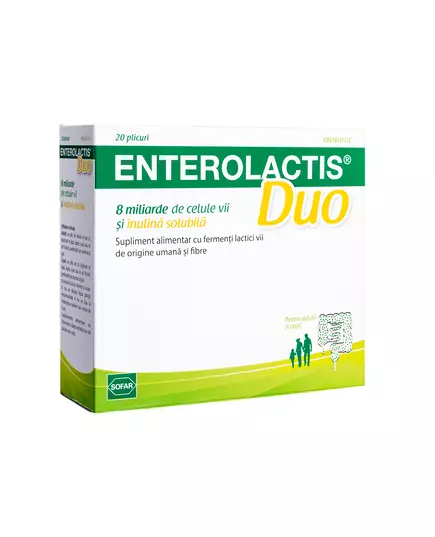 Набір вітамінів Sofar Enterolactis Duo, 20 штук