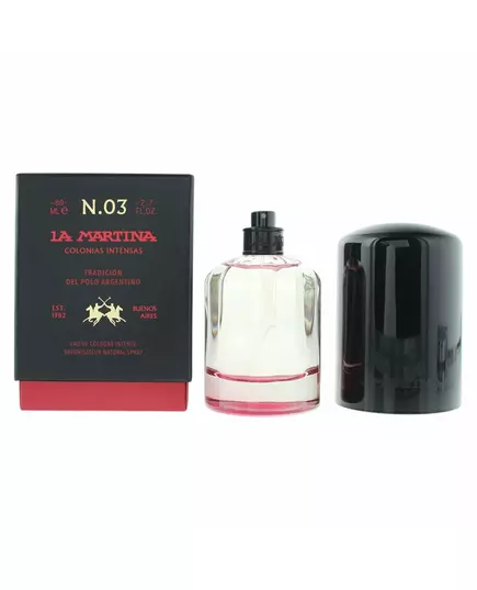Одеколон унісекс La Martina Nude Amber Intense, 80 мл, зображення 2