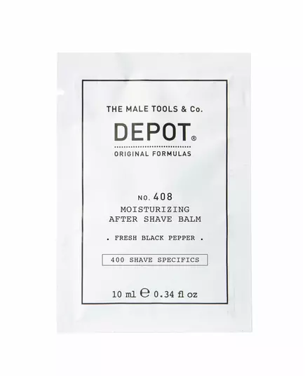 Зволожувальний бальзам після гоління Depot 400 Shave Specifics No. 408 Fresh Black Pepper, 10 мл, зображення 2