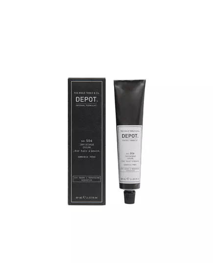 Напівперманентна фарба для волосся Depot 500 Beard & Mustache Specifics No. 506 Invisible Clour Graphite, 60 мл, зображення 2