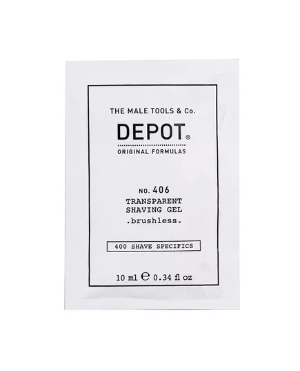 Гель для бритья Depot 400 Shave Specifics No. 406 Ментоловый, 10 мл