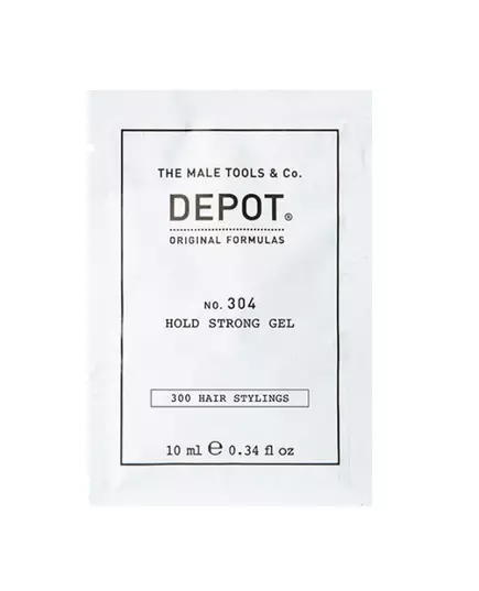 Гель для укладки волос Depot 300 Hair Stylings No. 304 Botanical Сильная фиксация, 10 мл