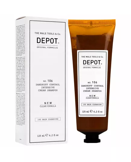 Шампунь для очищення волосся Depot 100 Hair Cleansing No. 106 Clear Formula Anti-Dandruff, 125 мл