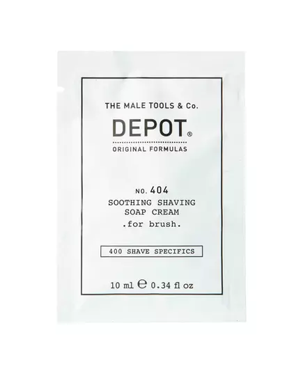 Крем-мыло для бритья Depot 400 Shave Specifics No. 404 Allantoin Soothing, 10 мл