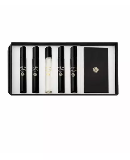 Набор парфюмерных вод для мужчин Acqua di Parma Signatures Of The Sun Leather, Oud, Osmanthus, Quercia, Sandalo, 7 мл, изображение 2