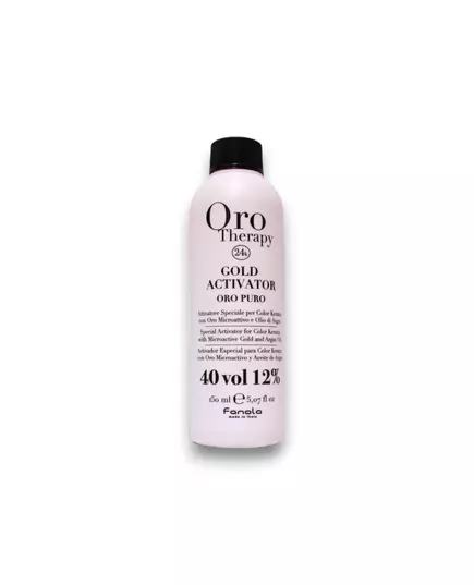 Окиснювальна емульсія для волосся Oro Therapy Gold 12% 40 vol, 150 мл, зображення 2
