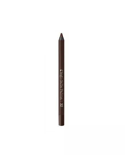 Водостійка гелева підводка для очей Diego Dalla Palma Stay On Me 32 Brown, 1,2 г