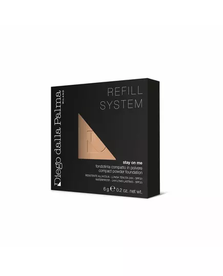 Компактна тональна основа Diego Dalla Palma Stay On Me Long Lasting 54 Biscotto, SPF 20, Refill, 6 г