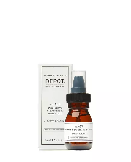 Масло для подготовки к бритью Depot 400 Shave Specifics No. 403 Sweet Almond, 30 мл