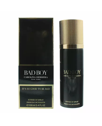 Туалетная вода для мужчин Carolina Herrera Bad Boy Power Up Spray Fresh, 100 мл, изображение 3
