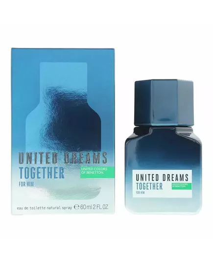 Туалетна вода для чоловіків Benetton United Dreams Together, 60 мл, зображення 2