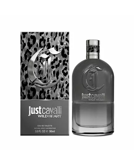 Туалетна вода для чоловіків Roberto Cavalli WILD HEART FOR HIM, 90 мл, зображення 2