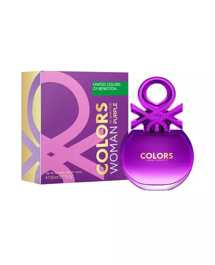 Туалетна вода для жінок Benetton Colors Purple, 50 мл, зображення 2