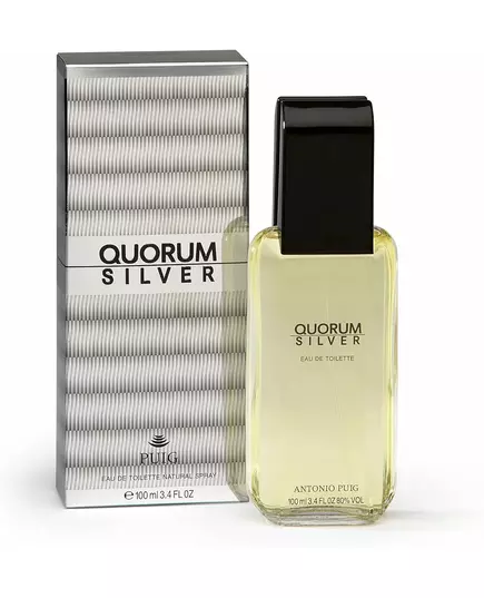 Чоловіча туалетна вода Antonio Puig Silver Quorum, 100 мл, зображення 2