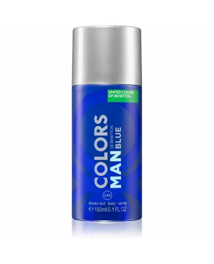 Ароматичний дезодорант-антиперспірант-спрей для чоловіків Benetton Colors de Benetton Blue, 150 мл
