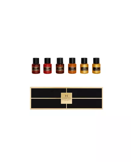 Набір парфумованих вод для жінок Carolina Herrera Mystery Tobacco, Stallion Leather, Sandal Ruby, Gold Incense, True Oud, Burning Rose, 5 мл