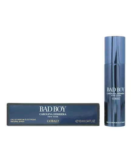 Мініатюра парфумерної води для чоловіків Carolina Herrera Bad Boy Cobalt, 10 мл, зображення 2