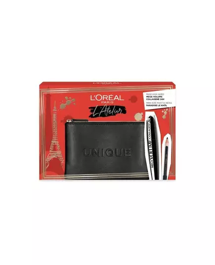 Набор косметики L'Oréal Paris Black, Mega Black, 1,5 г