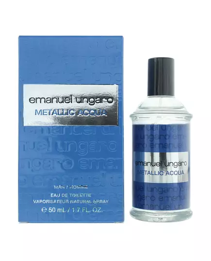 Туалетная вода для мужчин Emanuel Ungaro Metalic Acqua, 50 мл, изображение 2