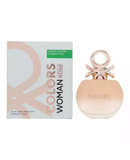 Туалетна вода для жінок Benetton Colors Rose, 80 мл, зображення 2