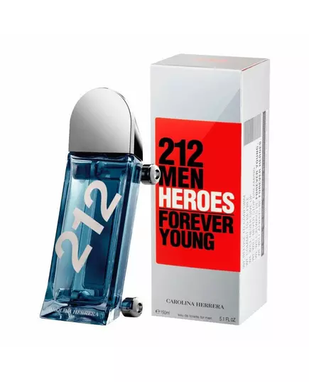 Туалетна вода для чоловіків Carolina Herrera 212 Heroes Forever Young, 150 мл, зображення 2