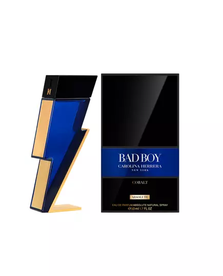 Парфюмерная вода для мужчин Carolina Herrera Bad Boy Cobalt Absolute, 50 мл, изображение 2