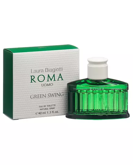 Туалетна вода для чоловіків Laura Biagiotti Roma Green Swing, 40 мл, зображення 2