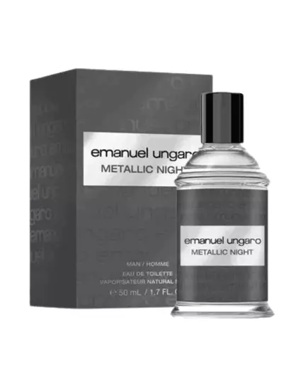 Туалетна вода для чоловіків Emanuel Ungaro Metallic Night, 50 мл, зображення 2