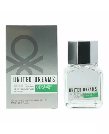 Туалетная вода для мужчин Benetton United Dreams Aim High, 60 мл, изображение 2