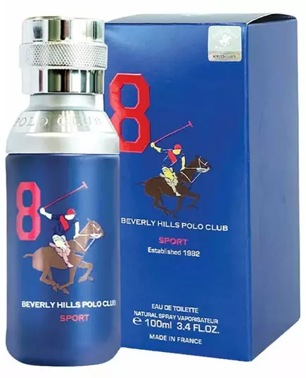 Туалетная вода для мужчин Beverly Hills Polo Club 1982 - Sport 8, 100 мл, изображение 2