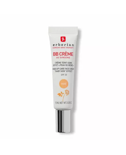 BB-крем для обличчя Erborian Ginseng SPF20 golden, 15 мл