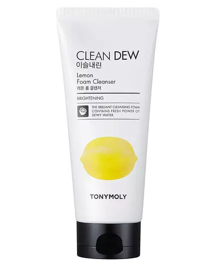 Пенка для очищения лица TonyMoly Clean Dew Lemon Brightening, 180 мл
