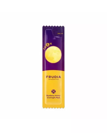 Нічна крем-маска для обличчя Frudia Delivered From Fruit Blueberry & Honey, 5 мл