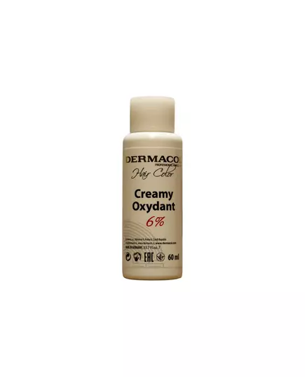 Окислительный крем для окрашивания и осветления волос Dermacol Professional Hair Color Bleaching 6%, 60 мл