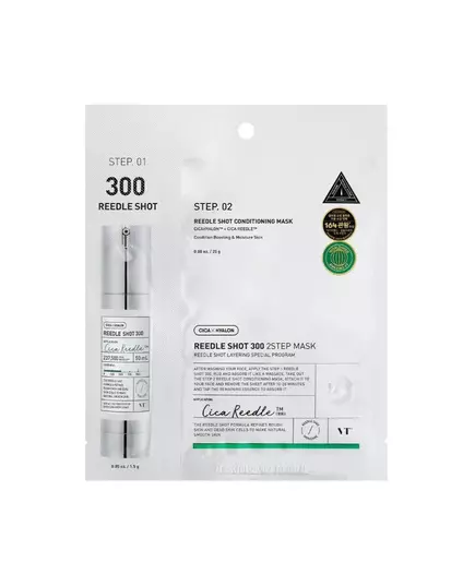 Двоетапна маска для обличчя Vt Cosmetics Reedle Shot 300, 25 г