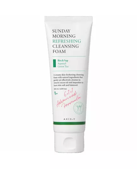 Очищающая пенка для лица Axis-Y Sunday Morning Refreshing, 120 мл