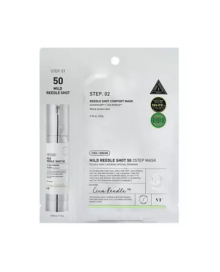 Маска для обличчя Vt Cosmetics VT REEDLE SHOT 50 2-STEP, 20 г