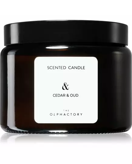 Ароматична свічка The Olphactory Cedar & Oud, 360 г