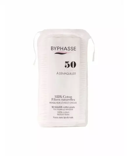 Ватные диски для снятия макияжа Byphasse, 50 штук