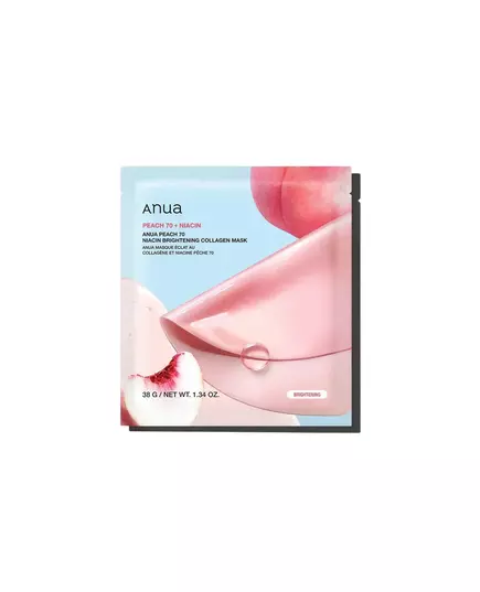 Тканевая маска для лица Anua Peach 70 Collagen Brightening, 38 г