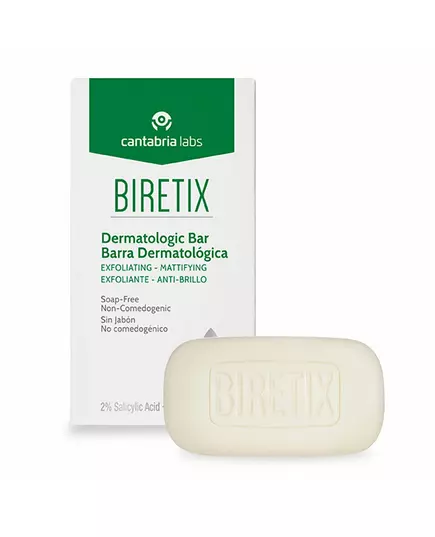 Відлущувальний очищувальний брусок для обличчя Cantabria Labs Biretix, 80 г, зображення 2