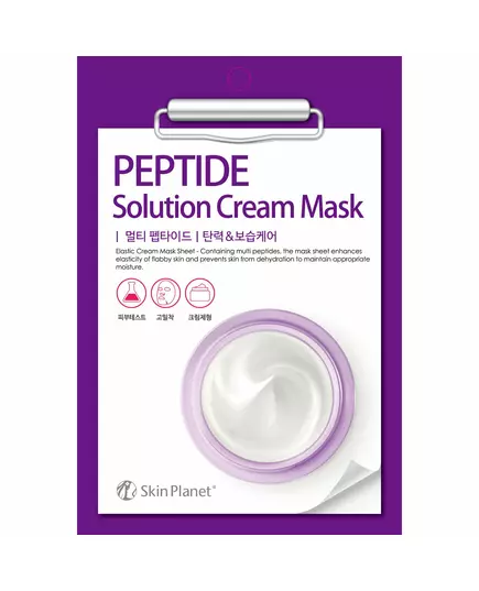 Тканинна маска для обличчя Mijin Skin Planet Peptide Elasticity, 30 мл
