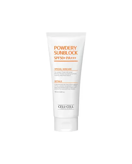 Сонцезахисний крем для обличчя Cell By Cell Powdery Sunblock Protecting The Skin Barrier SPF 50+, 100 мл