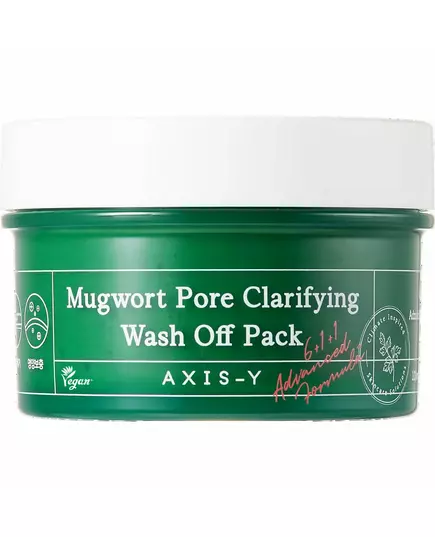 Очищающая глиняная маска для лица Axis-Y Mugwort Pore Cleansing, 160 мл
