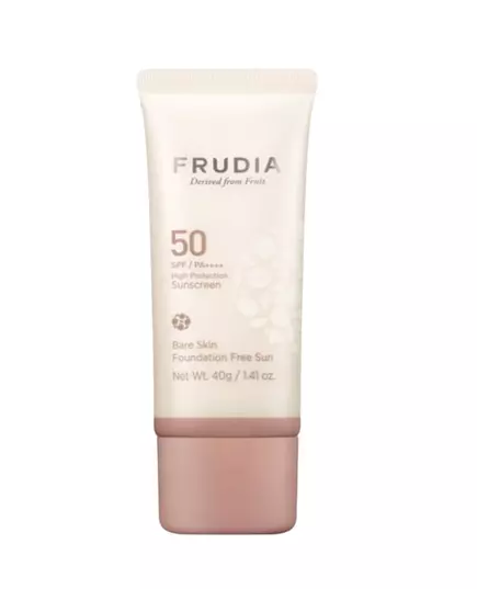 Освітлювальний рідкий тональний крем Frudia Bare Skin SPF 50+, 40 мл