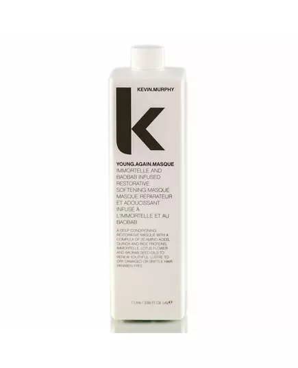 Крем-маска для догляду за волоссям Kevin Murphy Young Again Для об’єму, 1000 мл, зображення 2